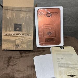 Harley Davidson 2012 110th Museum Holiday Gift Promo Package-OH Dealers- NEW IB